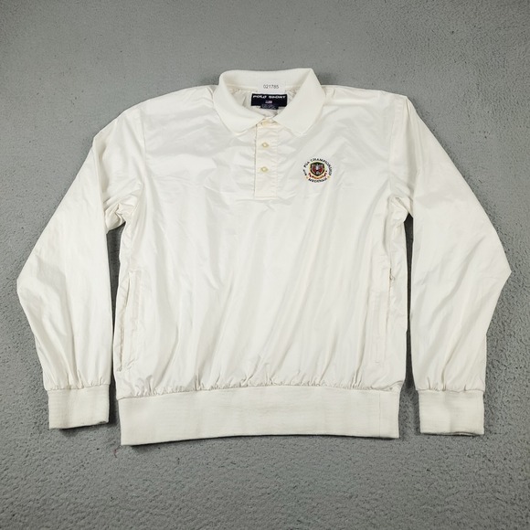 Ralph Lauren Other - Ralph Lauren Polo Sport Sweater Mens Medium White 90s PGA Vintage Pullover Jacke